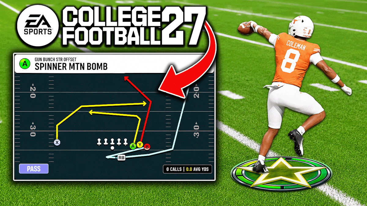 MisterCiv's tweet photo. Everyone likes Playbooks, yeah?

Well I've gotten some early access...

And I may, or may not, have a video dropping tomorrow on the coolest new plays added to College Football 27 https://t.co/NMJLRe6Zxv