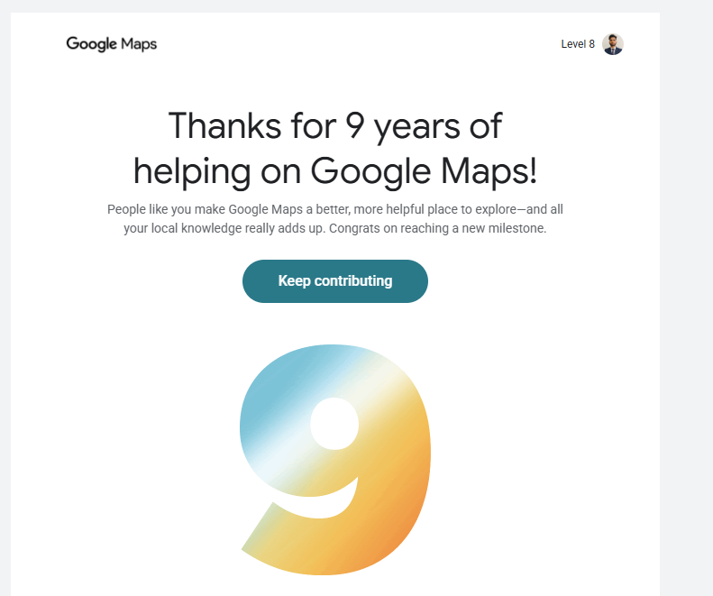 advish10's tweet photo. #googlemaps #9years @googlemaps @Google https://t.co/p2miBfx9sA