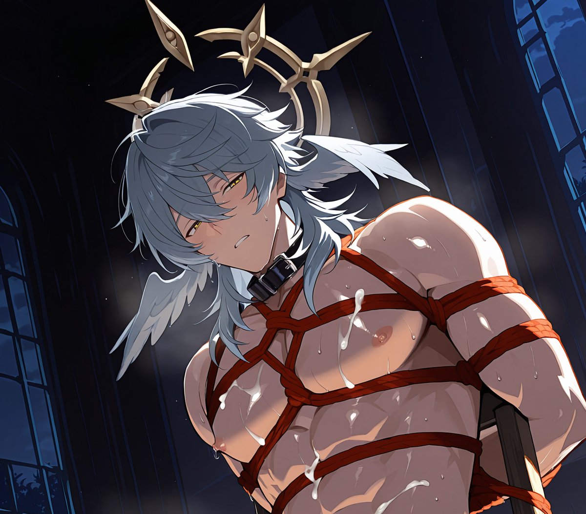 eyekaart's tweet photo. I think He's having a better day than in Penacony..

More Sunday Images here : https://t.co/SaUsubRIe9

#HonkaiStarRail #SundayHSR #HSR #BDSM #AI #BDSM #gay #yaoi https://t.co/r78YuTBozT