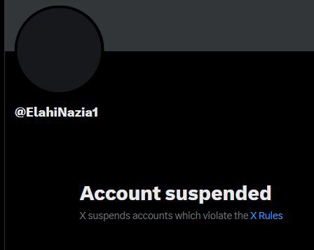 Peoplepower08's tweet photo. Her account is suspended, but we all know she'll be back in no time. Keep posting #ArrestNaziaElahiKhan until she publicly apologizes. https://t.co/RTtTCgQY4o