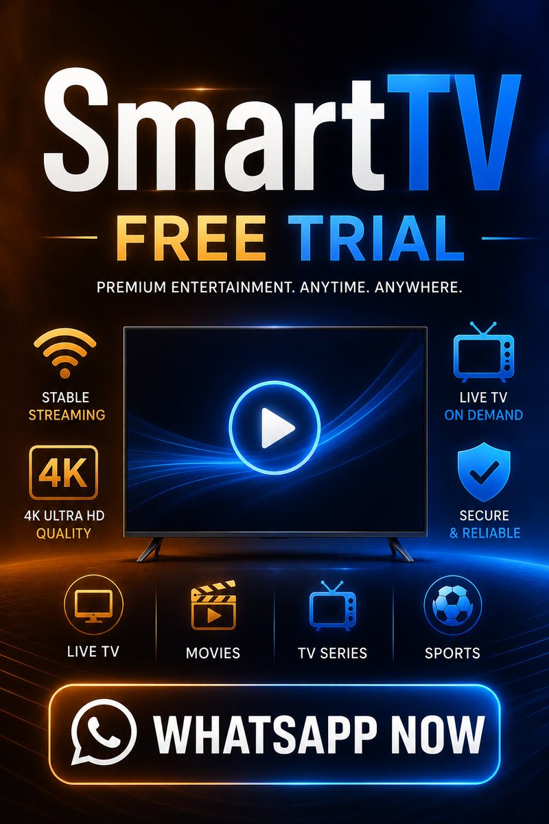 FireStickProTV's tweet photo. 📺Subscription Available
🆓Free Trail for 24 hours
👉21K+Channels
🎬80K+Movies 4K HD
📀9K+Series
⚽All Sports Channels 
🔗Whatsapp Me⤵️
https://t.co/Bghaa6Y92m
#Russell #Uruguay #Ferrari #Verstappen #Trossard #Ugarte #ChurchofEngland #Hartlepool #AustrianGP #Bielsa #IPTV #UK https://t.co/rFJtCDqT2B