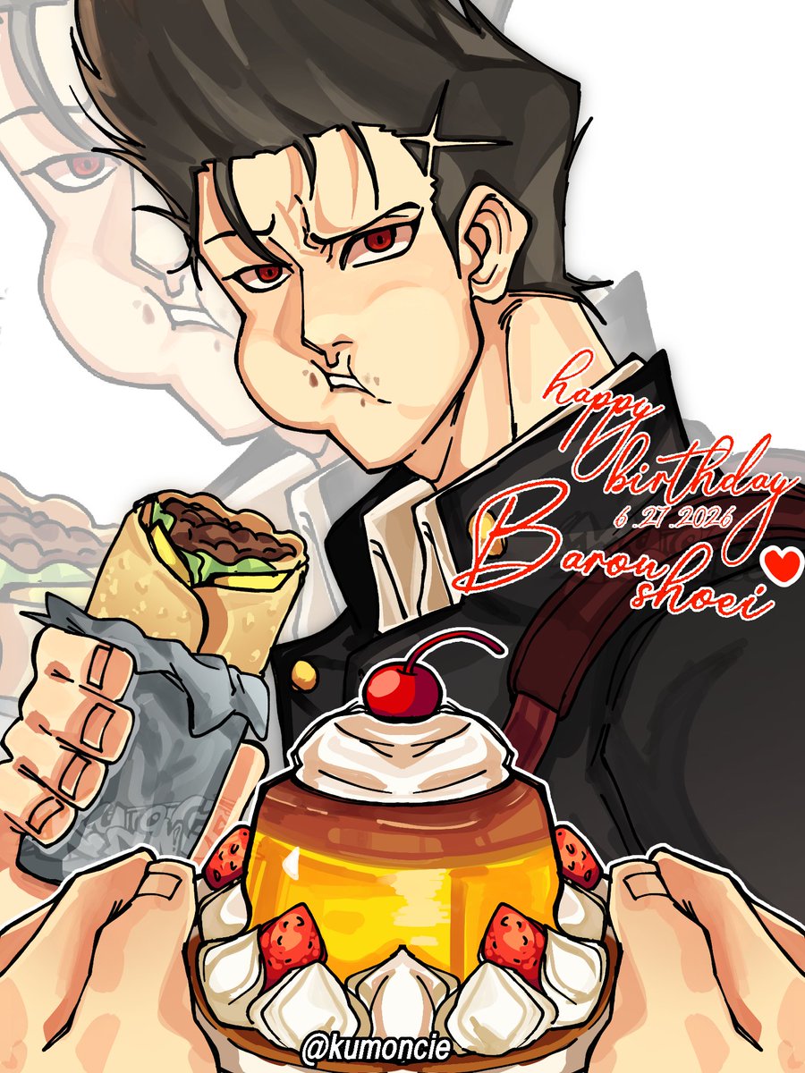Kumoncie's tweet photo. The birth of a king! 🦁👑
#馬狼照英生誕祭2026
#馬狼照英誕生祭2026 https://t.co/NnDxJKMhfK
