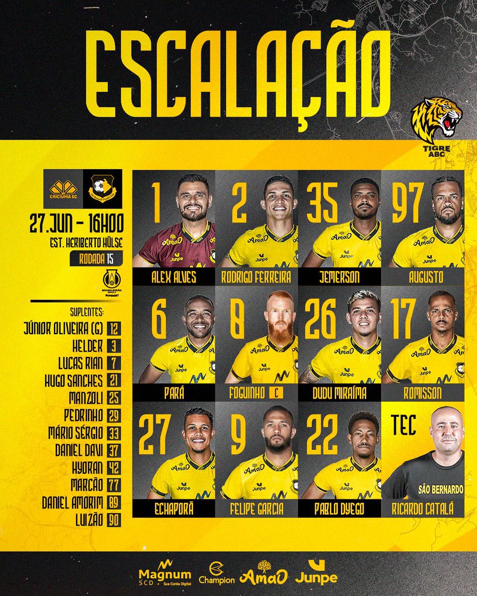 decordes's tweet photo. Criciúma e São Bernardo confirmados. @radioeldorado https://t.co/cpKxD8JGrk