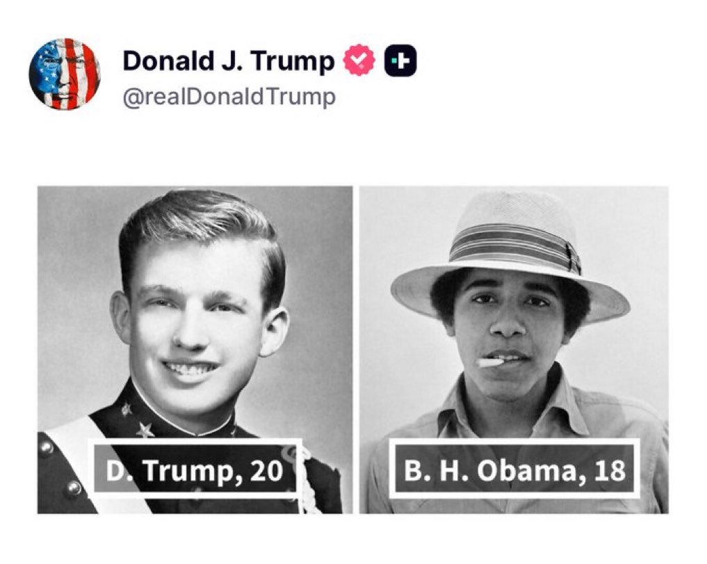 AndreGAP's tweet photo. Trump postou. 
Precisa desenhar? https://t.co/KPLBe4l9Fp
