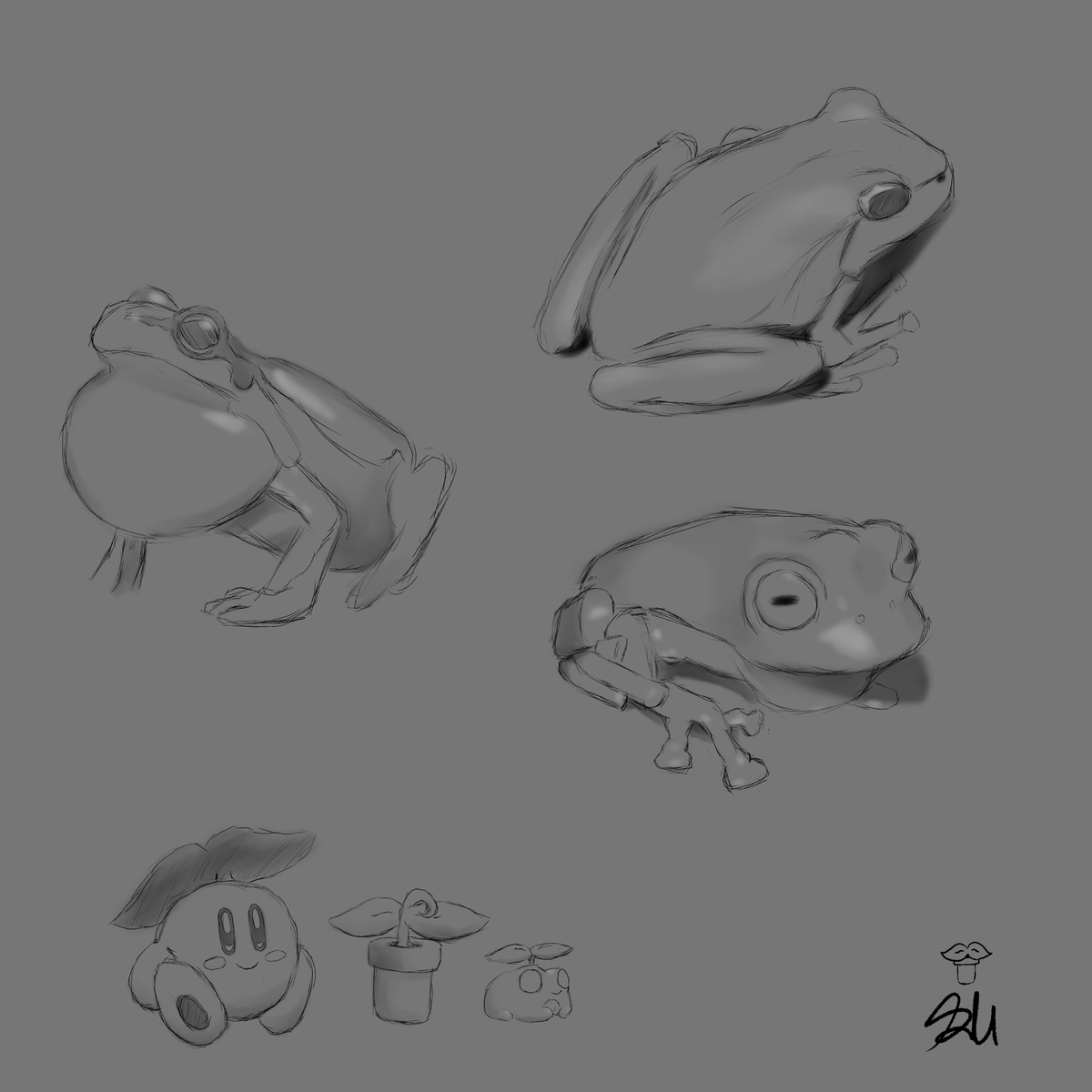 SproutKirby's tweet photo. Anura.
#frog #study #sketch #kirby #art https://t.co/brN7w7JNTi