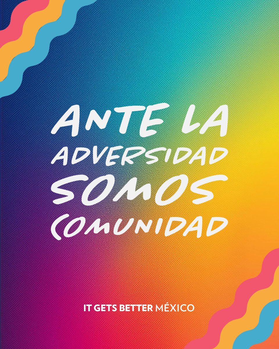 ItGetsBetterMx's tweet photo. No debería ser un escándalo (😉) que digamos que somos una comunidad. Ante la LGBTQ-fobias, juntes somos más fuertes. 🏳️‍🌈🏳️‍⚧️ https://t.co/dFzCqywAdy