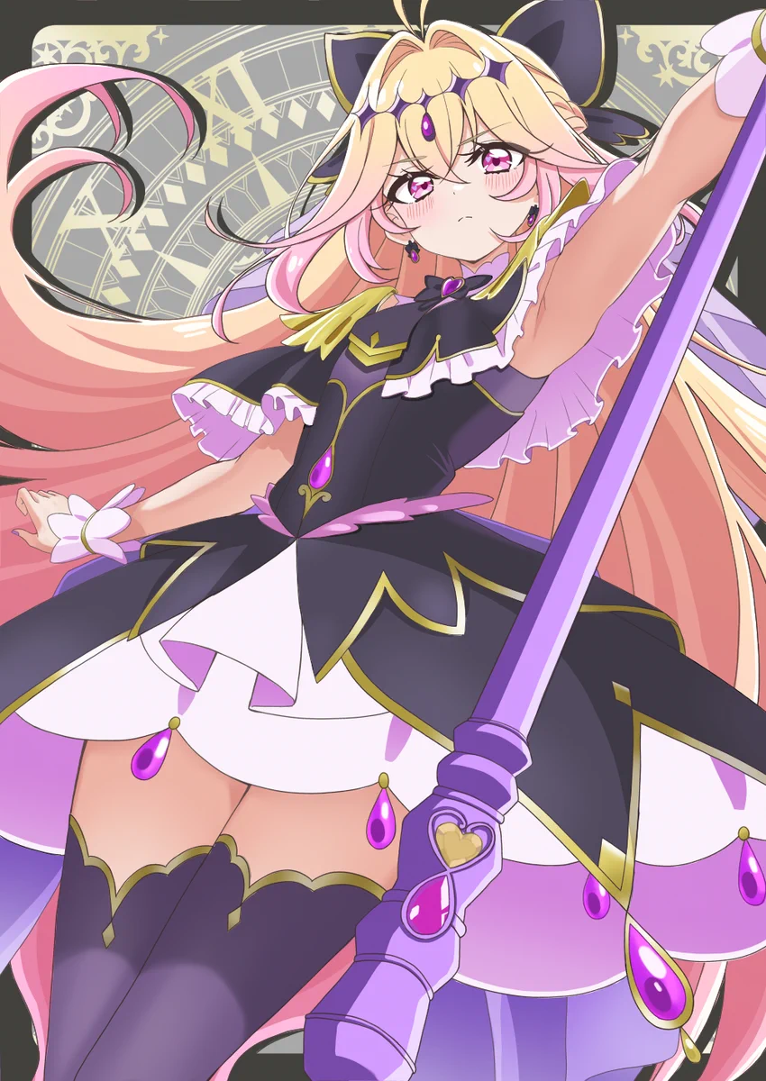 キュアアルカナ・シャドウのファンアートがPixivプリキュアタグで1位に