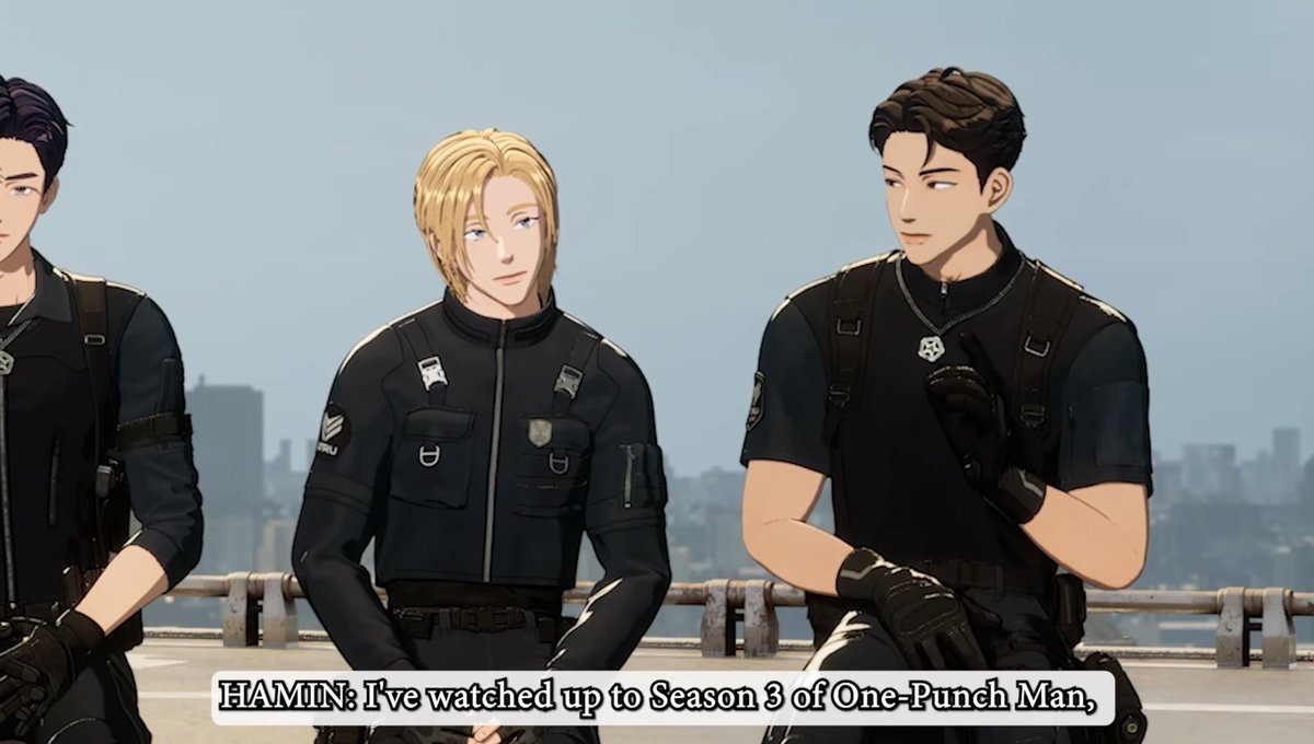 chromatwigim's tweet photo. hamin hoping for plave to participate in one punch man s4’s ost 

IMAGINE IF THIS IS ACTUALLY A SPOILER https://t.co/JmZlDvopdc