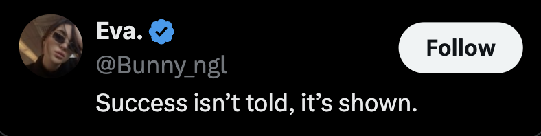ThatWrldWideWeb's tweet photo. @trendallure @Bunny_ngl what real person has this for a bio genuinely https://t.co/1E2phPECKy
