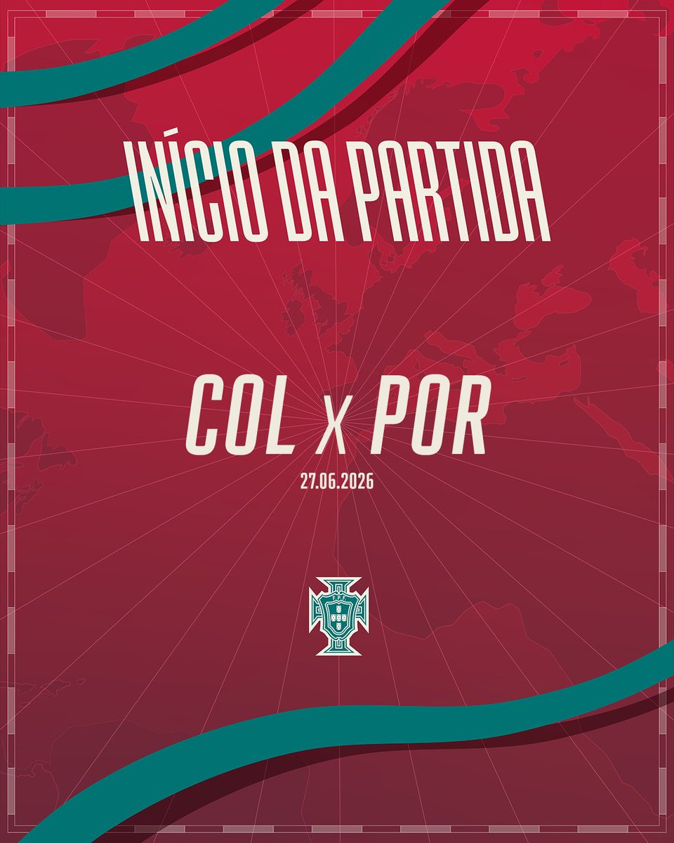 selecaoportugal's tweet photo. ▶️ 1' E COMEÇOUUUUU! ROLA A BOLA EM MIAMI!

VAMOS EM BUSCA DOS TRÊS PONTOS! VAMOS EM BUSCA DO PRIMEIRO LUGAR! 💪

#COLPOR | 0-0 | #VaiDarPortugal #FIFAWorldCup https://t.co/wshz8BRbiF