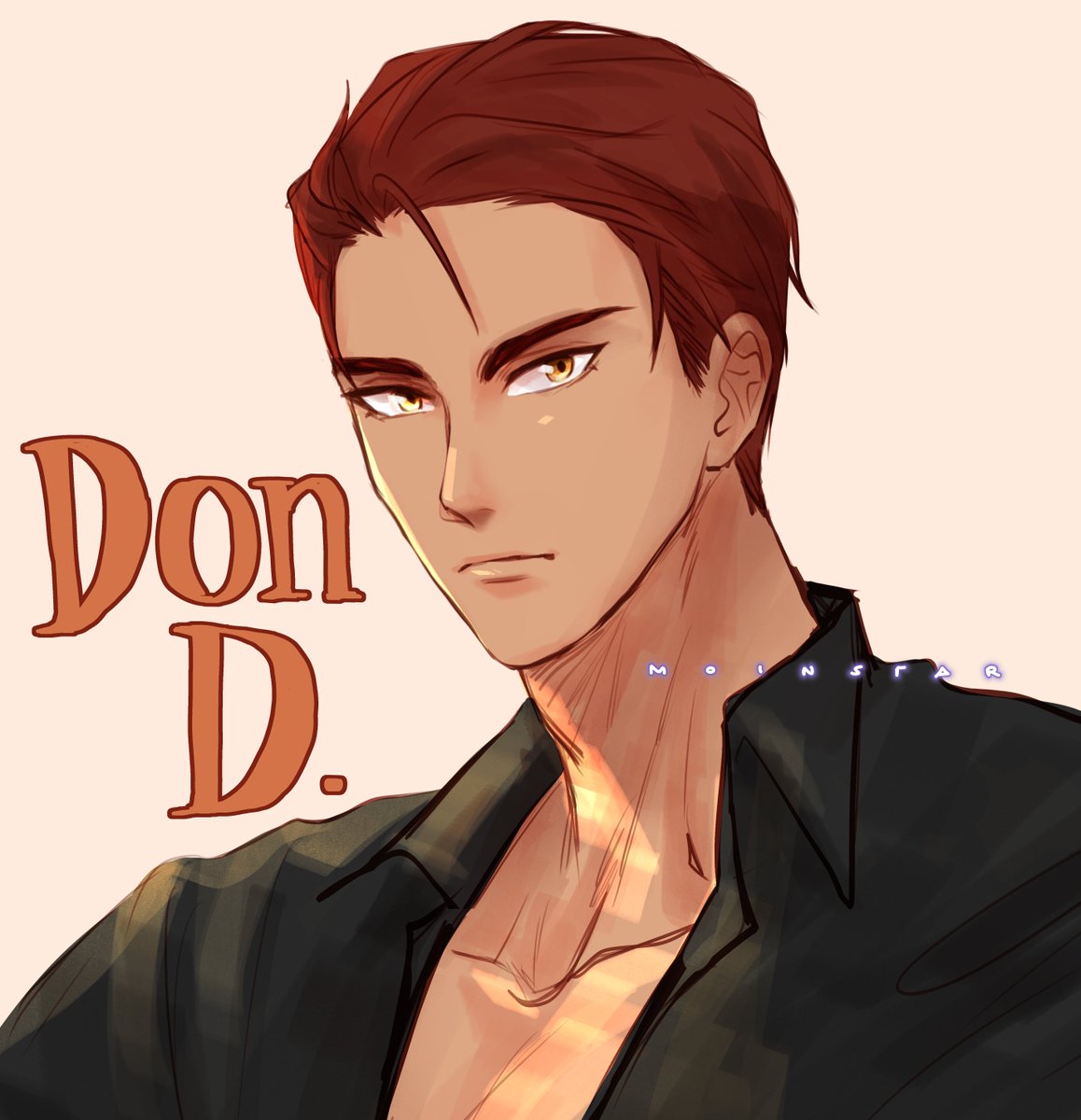 monnommoin's tweet photo. Redrawing Don D 🤔 https://t.co/PHxHgQPPkL