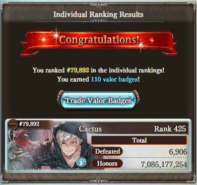 ssrcactus's tweet photo. i survived
did not fall off from 100,000 and i only did nightmare 150
#gbf https://t.co/RsSoLe8yyY