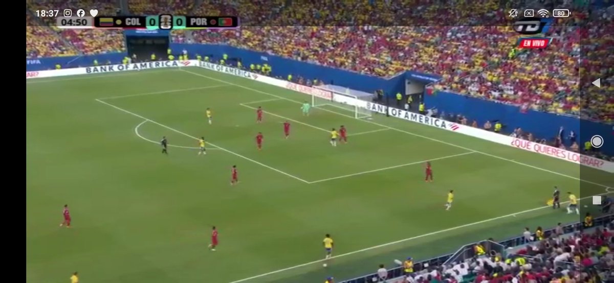 MFPR19324's tweet photo. 🇨🇴 🆚 🇵🇹
📺 @teletica7 https://t.co/4BqIglxg1E