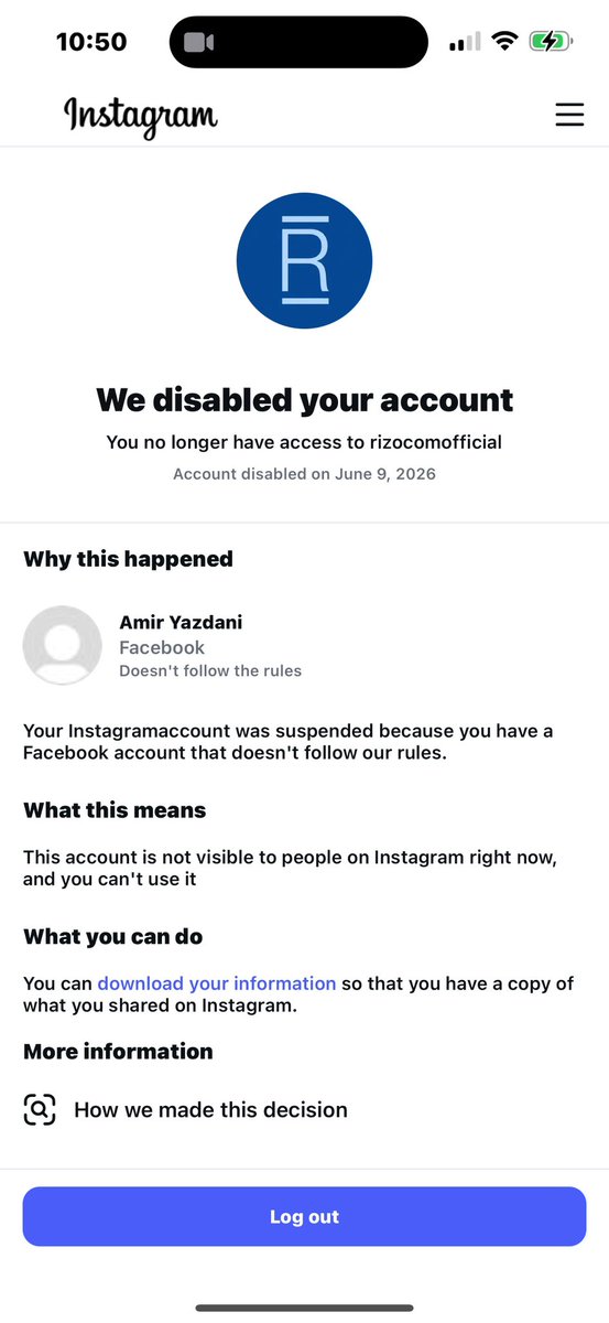 AmirYazdani_x's tweet photo. I’ve spent days trying to recover my Instagram account through Meta’s official support, and every agent gives a different answer. The recovery system is completely broken.

If anyone at Meta can help escalate this, I’d greatly appreciate it.

@Meta @Instagram #IG #MetaSupport https://t.co/xRANz5VVqN