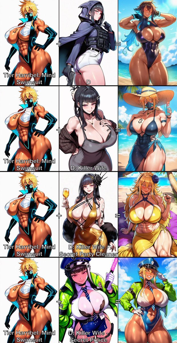PyroKnightAI's tweet photo. Extrinsic Overspec Fusions Pt 1

Oh my God I went so far overboard on this one. 🫠 I hope y’all enjoy

#AI #AIart #Fusion #Fusions #Nikke #Bleach https://t.co/kSECQ0P1Pr