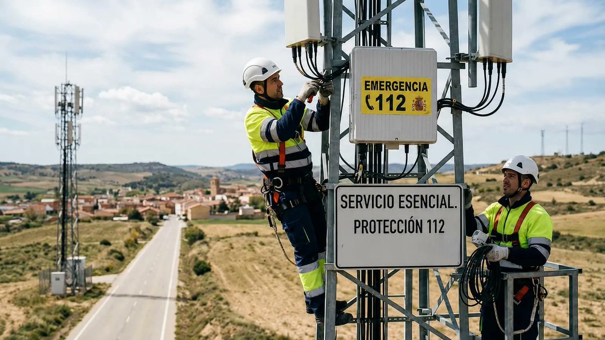libretel_es's tweet photo. Las operadoras deberán garantizar cobertura móvil incluso durante grandes apagones.

Las nuevas obligaciones obligarán a reforzar las redes para asegurar el funcionamiento de las comunicaciones en situaciones de emergencia y cortes generalizados del suministro eléctrico. https://t.co/vqGap4Cqaw