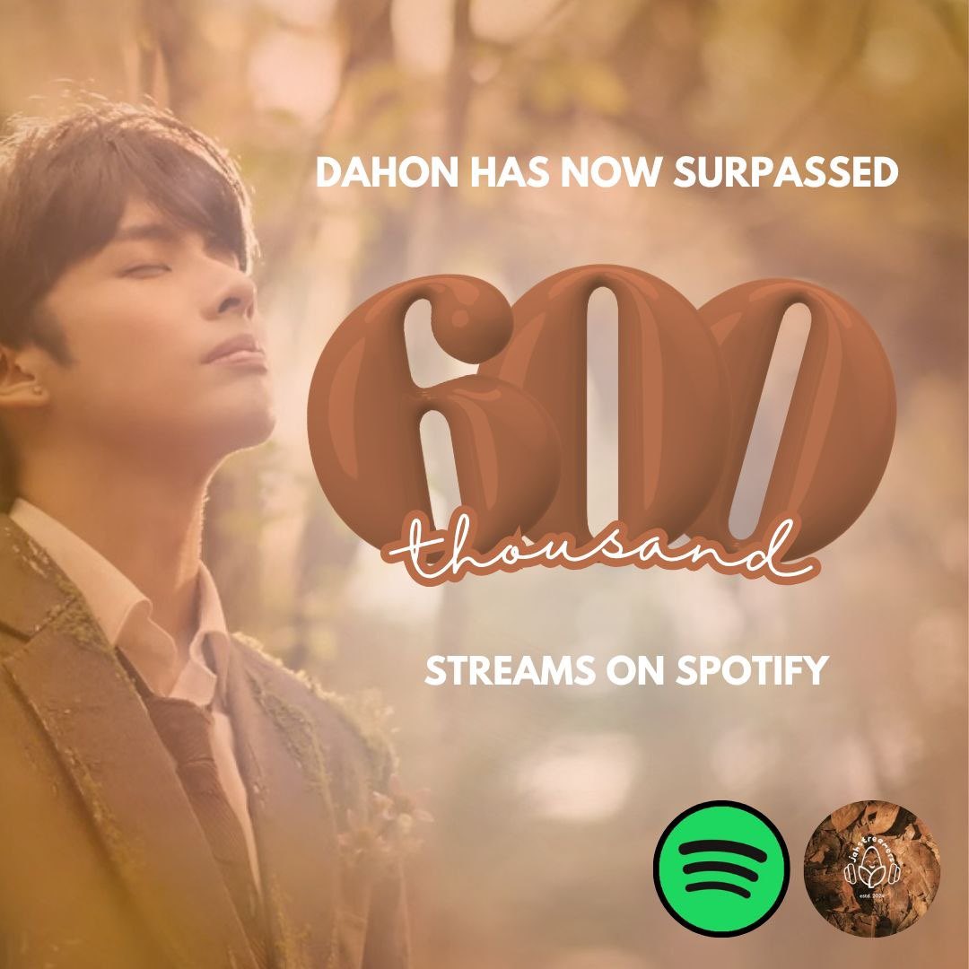 jah_streamers's tweet photo. 🍂 ‘dahon’ 600K+ Streams on Spotify 🍂

A week has passed, and the leaves continue to fall.

‘dahon’ has now surpassed 600,000 streams on Spotify.
Thank you to everyone who continues to stream, share, and support this beautiful song.

Let's keep the leaves falling and help dahon reach even more hearts.🤎

https://t.co/UVxIexNUPu

#justin #justindahon @justintdedios