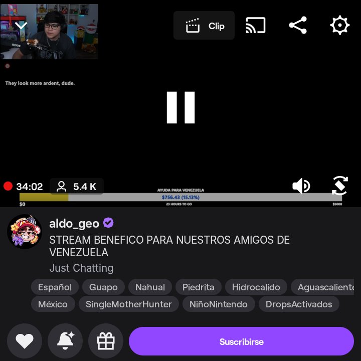 ashollynation's tweet photo. 🚨Aldogeo está haciendo un stream benéfico para Venezuela, por favor todos los que puedan donar o solo viendo el stream estarán ayudando🫶

https://t.co/PrDRsZ4C5o https://t.co/332rXOyr6u