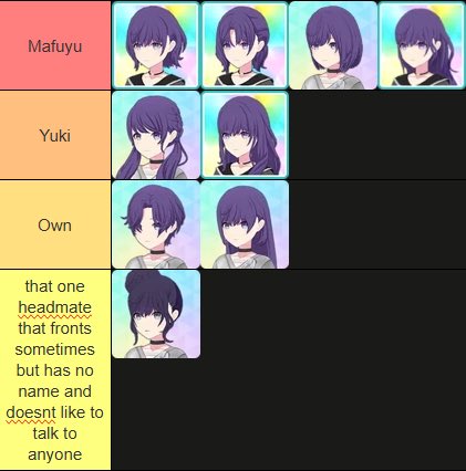 QLiu1808's tweet photo. which mafusys member i think did/chose each hairstyle (not necessarily who’s shown in the card tho) https://t.co/nZXKHcpqhk