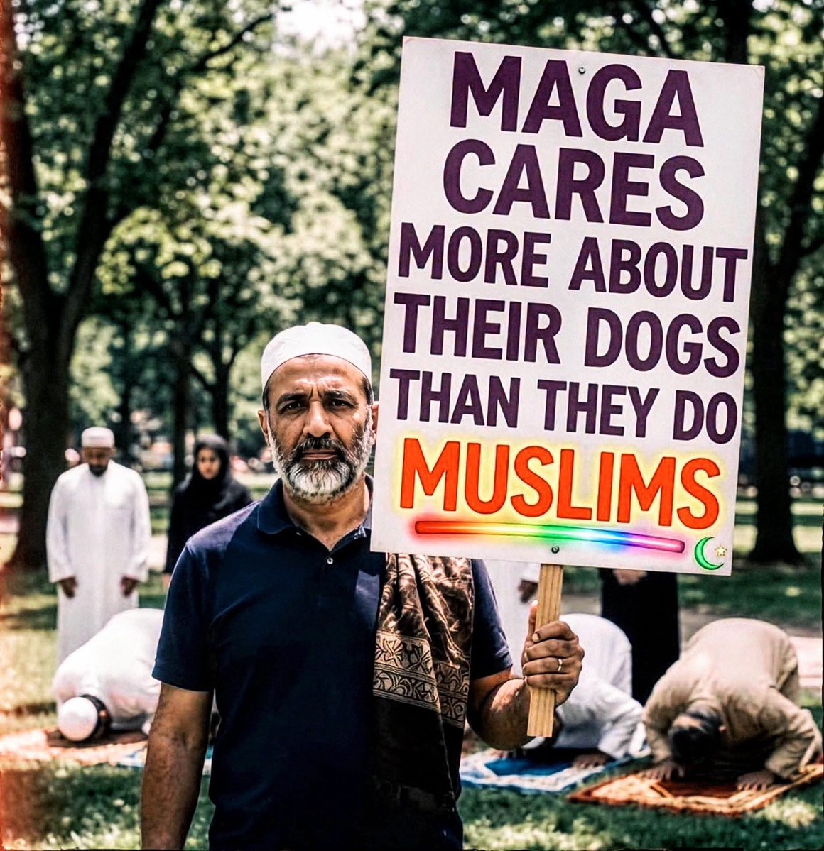 Pixie1z's tweet photo. We only care about dogs. Do you agree? https://t.co/a4zoh3Pk4E