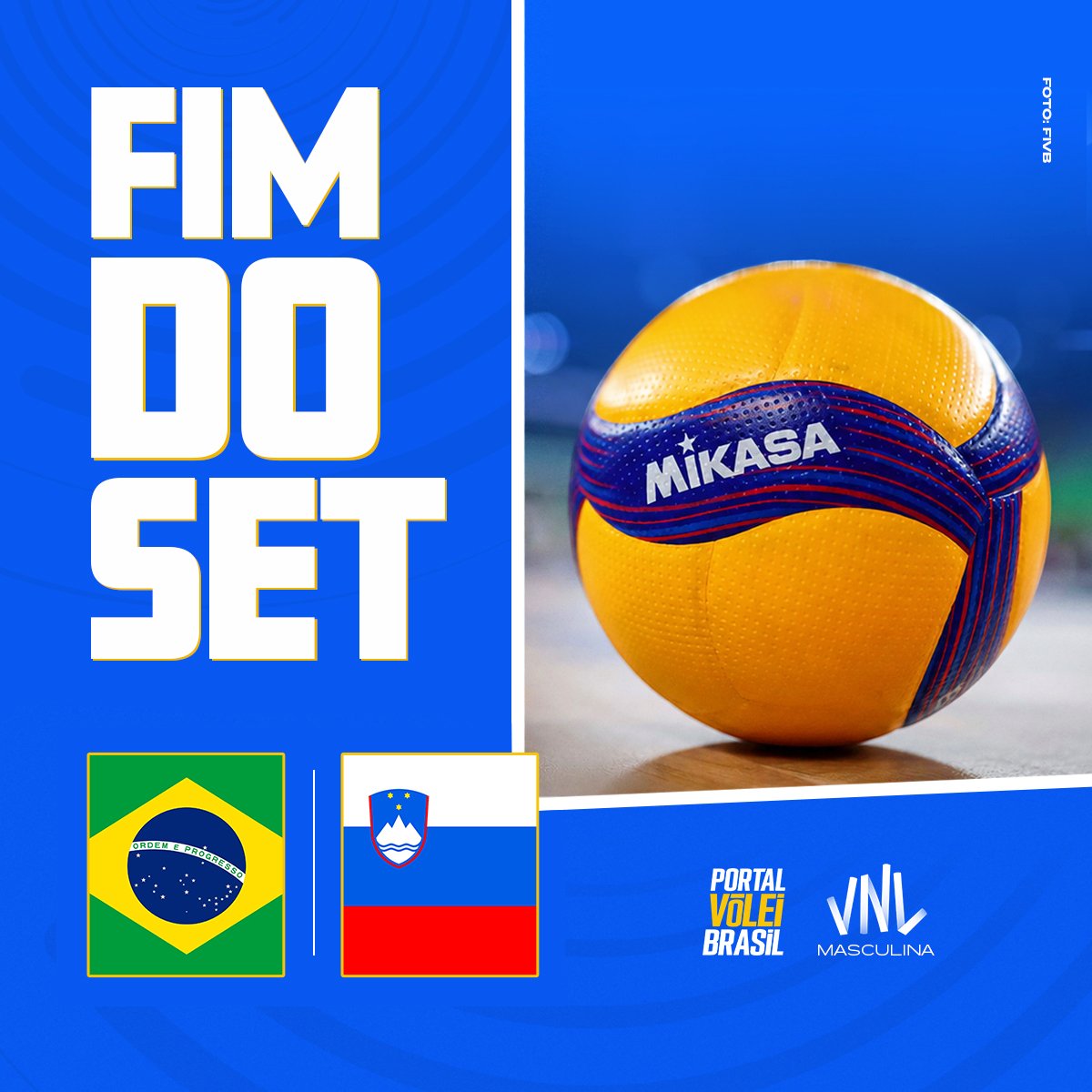 portal_volei's tweet photo. ✅ FIM DO SEGUNDO SET! #VoleiNoSporTV

🏐 (0) 🇧🇷 Brasil 17x25 Eslovênia 🇸🇮 (2) https://t.co/o7j3r0NkGn