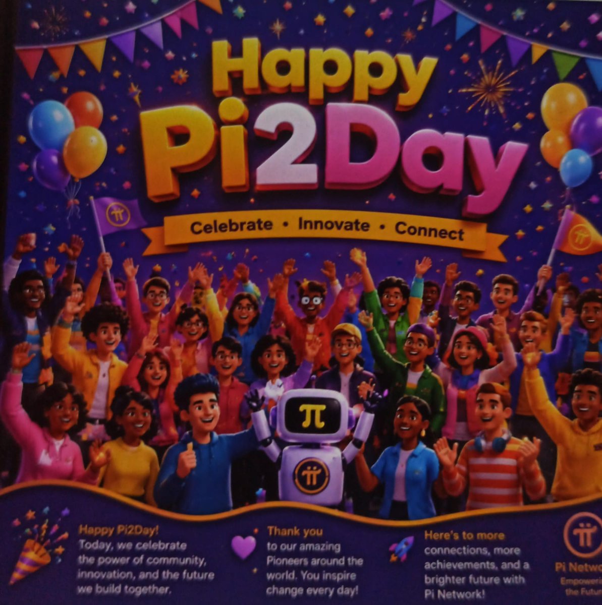 Pinetwork_wi's tweet photo. Happy Pi2Day Pioneers!🎉🎉🎉
#Pinetwork @PiCoreTeam https://t.co/t6ruVG3kTQ