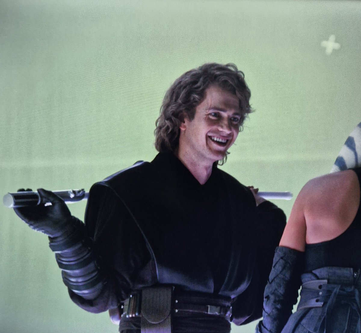 MustafarWalker's tweet photo. Anakin Skywalker.              Hayden Christensen. https://t.co/EJxe2o2Up3