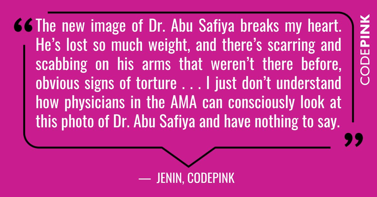 CODEPINK tweet media
