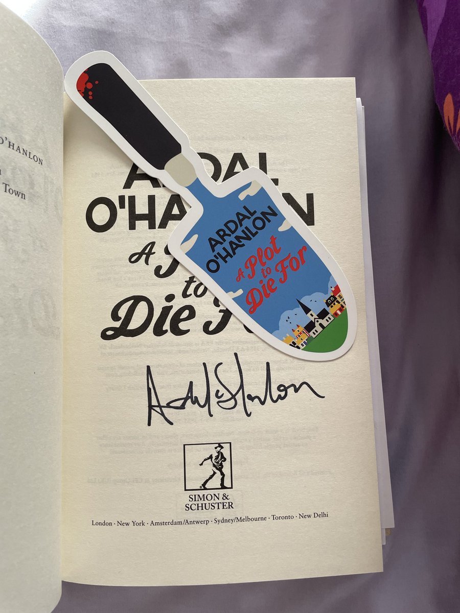 Carol_Chaos's tweet photo. @bertsbooks ‘A Plot to Die For’ by Ardel O’Hanlon https://t.co/v5rKU71EQt