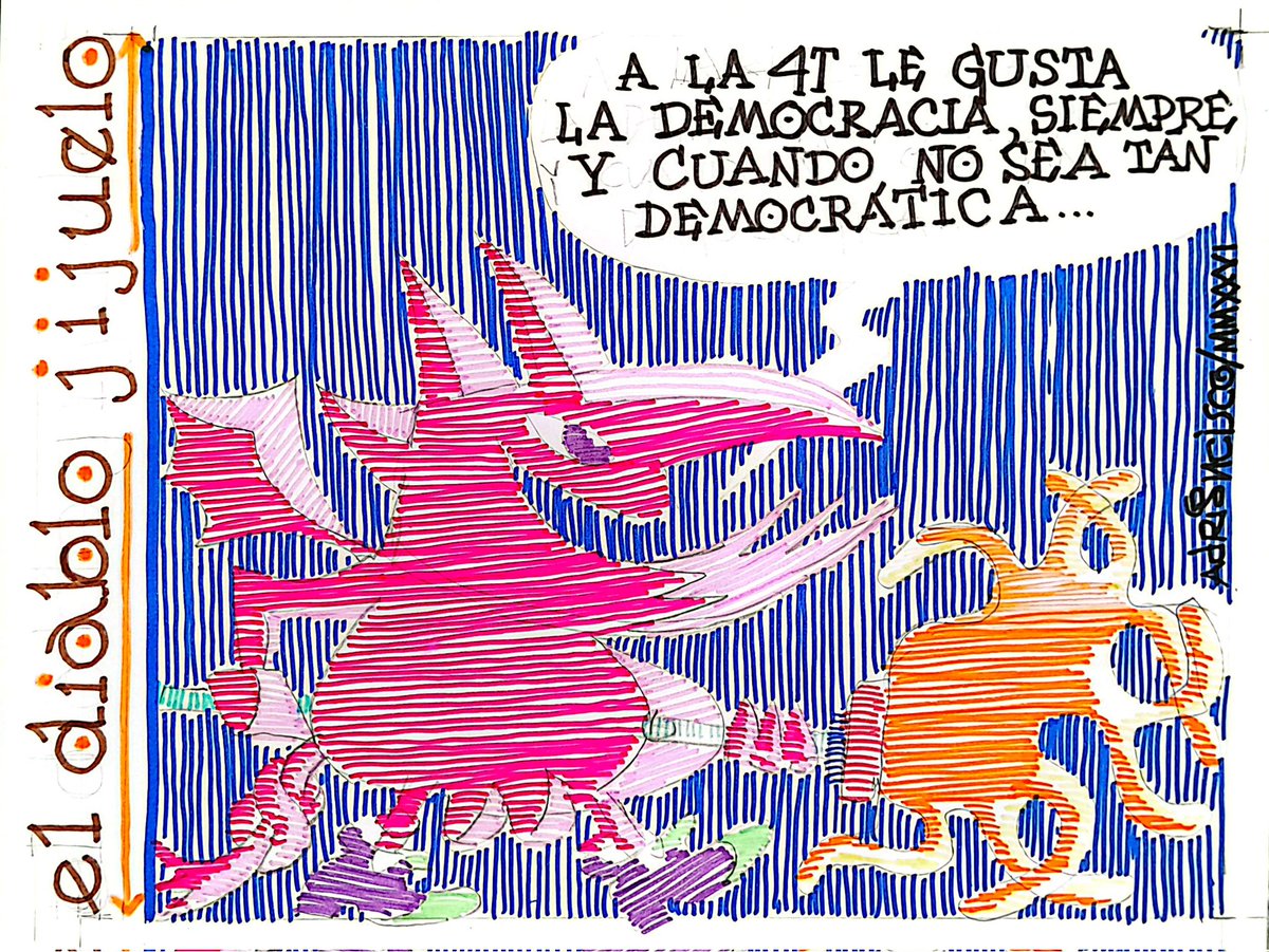 eldiablojijuelo's tweet photo. EL DIABLO JIJUELO #IneMexico #DemocraciaSinDemócratas #SomosMéxico #TribunalElectoral #HuachicolElectoral #CongresoUnion # https://t.co/gSbTO4IiKK