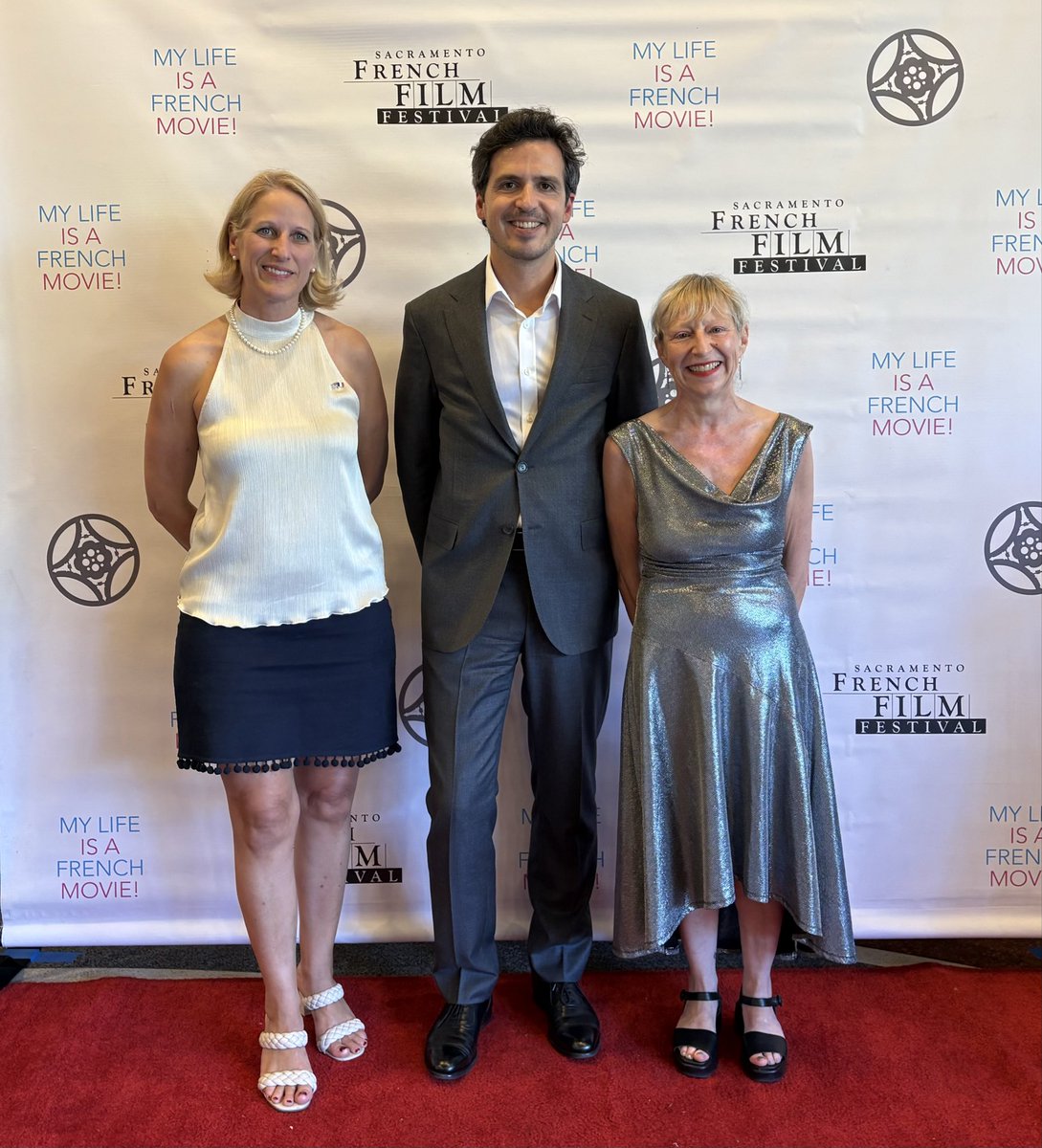 PaulSalvaire's tweet photo. 🎬 The 25th #Sacramento French Film Festival kicked off yesterday! 🇫🇷🇺🇸

🍿 The audience was treated to The American Dream, an inspiring film about sports and human connections between France and the U.S.

A big bravo to Cécile Downs and the entire organizing team! https://t.co/poO2PpaVd6