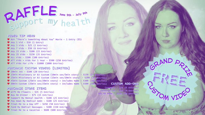 Busty Witch 💜 1.6% 0F - 2 pic. I'm not doing okay - Health Update & Raffle Hello to my beloved fans and supporters! This is a very personal video I filmed on a whim today, after hitting my breaking point earlier this week. It's time I've been honest and transparent with you all, for your sake and mine. I have https://t.co/xjR4hTzGu2
