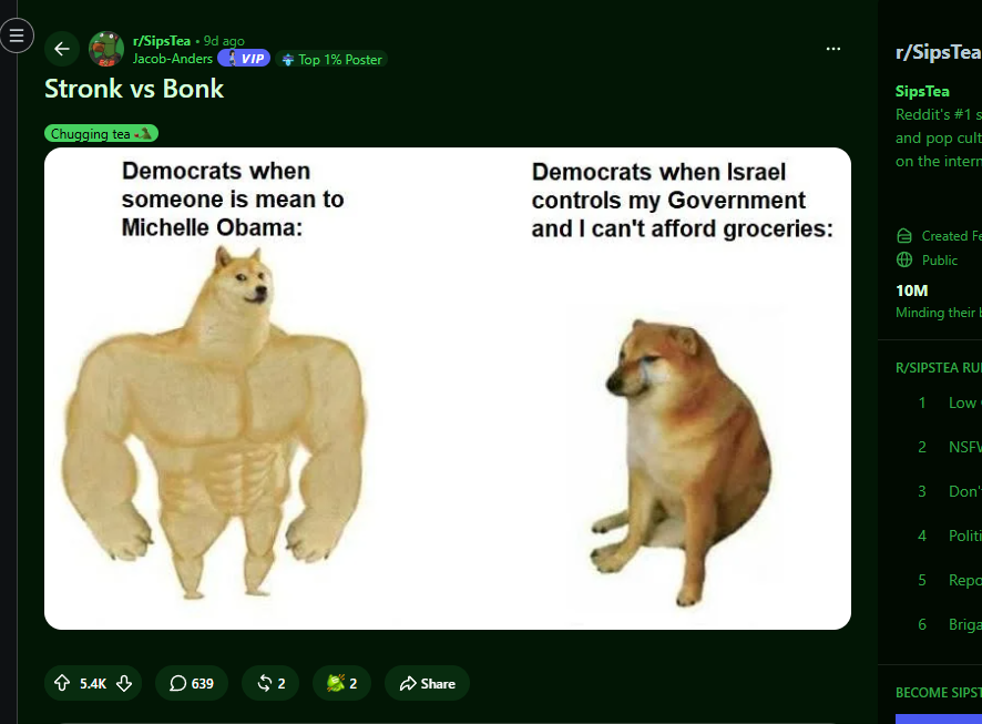 devnitinxjha's tweet photo. There's a new meme going viral on Reddit and being compared as BONK's rival

It's called Stronk and it has over 3mil views in less than a day

It's time to fully flip Bonk with STRONK on Pump

https://t.co/o5XIVRshA2 https://t.co/Wjs4ZM36FU