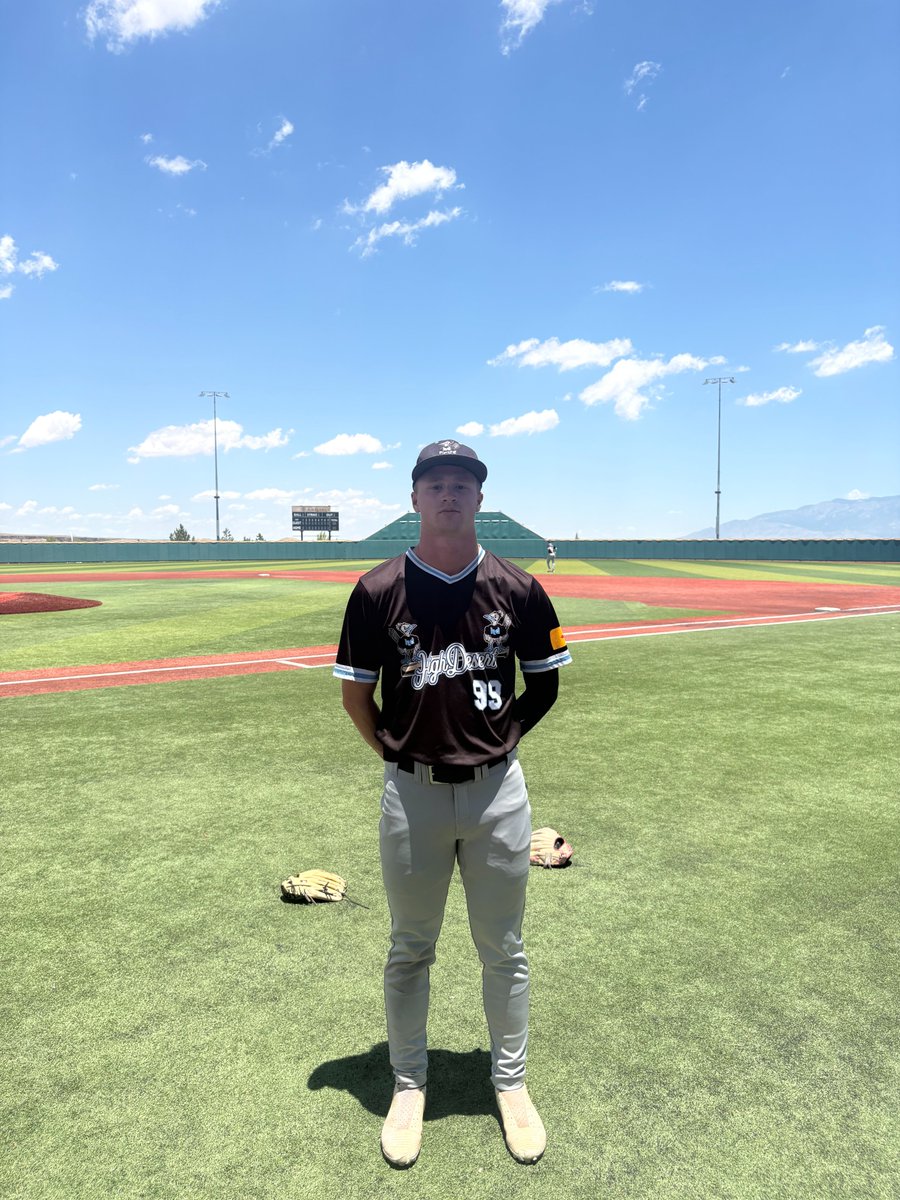 FiveToolNM's tweet photo. F: @HDbaseballNM 2026 4, ABA Titans Smith 2 
PoG: @Dannyh_58 4 IP, 5K, 2H, ER
Hitter: @KaidenSwanson 2-3, RBI https://t.co/AsJWpPyWEt