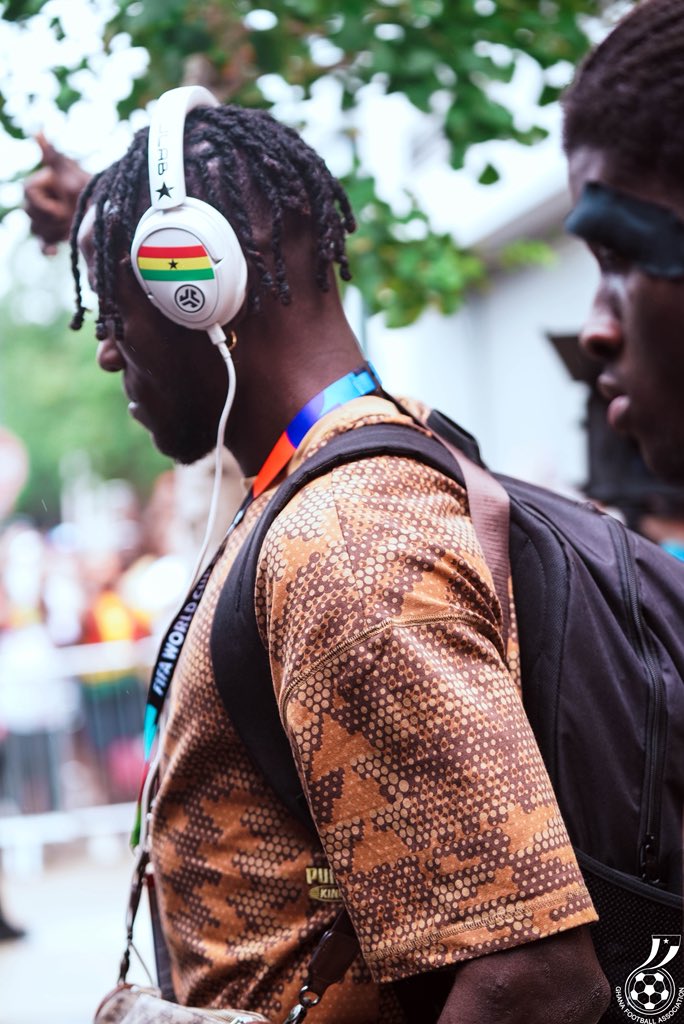 GhanaBlackstars's tweet photo. ✔️ Off to the Philadelphia Stadium! 🏟️

🇬🇭 Ghana 🆚 Croatia 🇭🇷

#BlackStars | #FIFAWorldCup https://t.co/zmrww2USrR