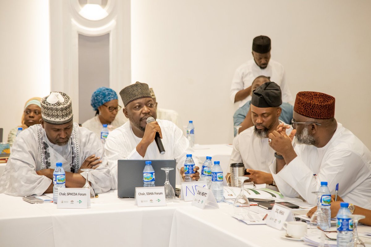 TheBHCPF's tweet photo. Strategic leadership and collaborative decision-making remain central to strengthening Nigeria’s health sector.

During the 15th Ministerial Oversight Committee Meeting, Committee Members provided critical insights, technical contributions, and strategic recommendations aimed at strengthening implementation, improving accountability systems, and accelerating healthcare reforms across the country.
Collective leadership continues to drive sustainable progress toward quality healthcare for all Nigerians.

#BHCPFIsWorking #HealthSectorReform #LeadershipForHealth #HealthcareForAll #BHCPF