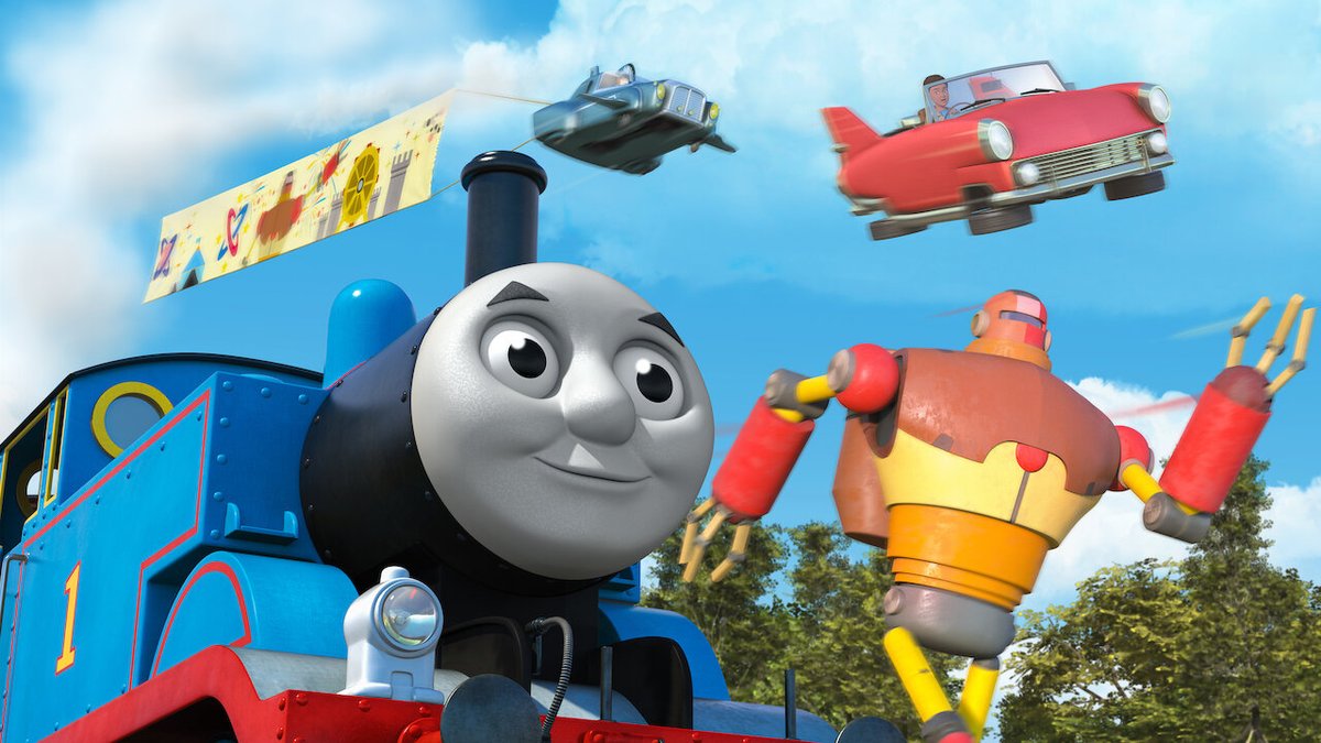 maithwaite_man's tweet photo. marvellous machinery is deadass the antithesis of thomas literally every flaw within any negative era of the show is present and it just doesn't feel like thomas in the slightest, just paw patrol with trains https://t.co/YIZvpgXQKJ