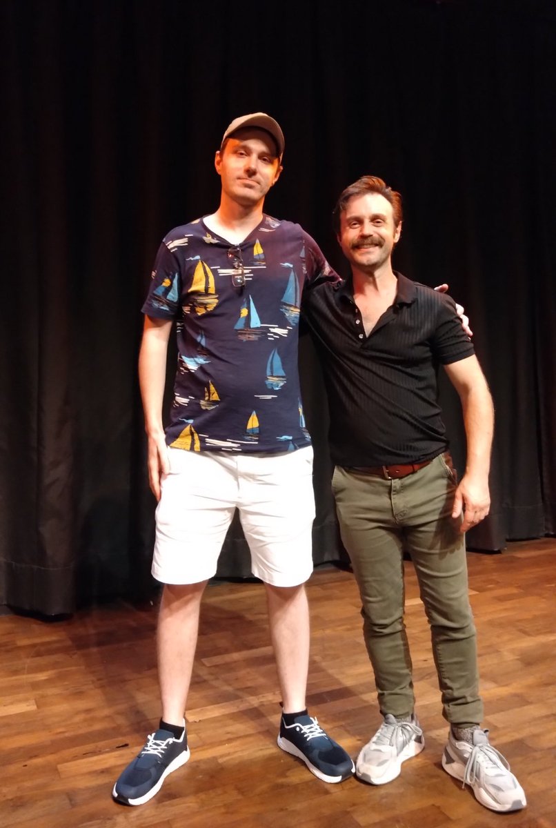 kaiser_libre's tweet photo. In Munich tonight with the Great and Powerful Tyler Fischer @TyTheFisch. 

@lp_schweiz would love to have you in Switzerland some day! (and/or help to sort out a venue).

Take care and make sure to get a couple of those nice, bavarian 🍻 https://t.co/C0QYFHZ6mg