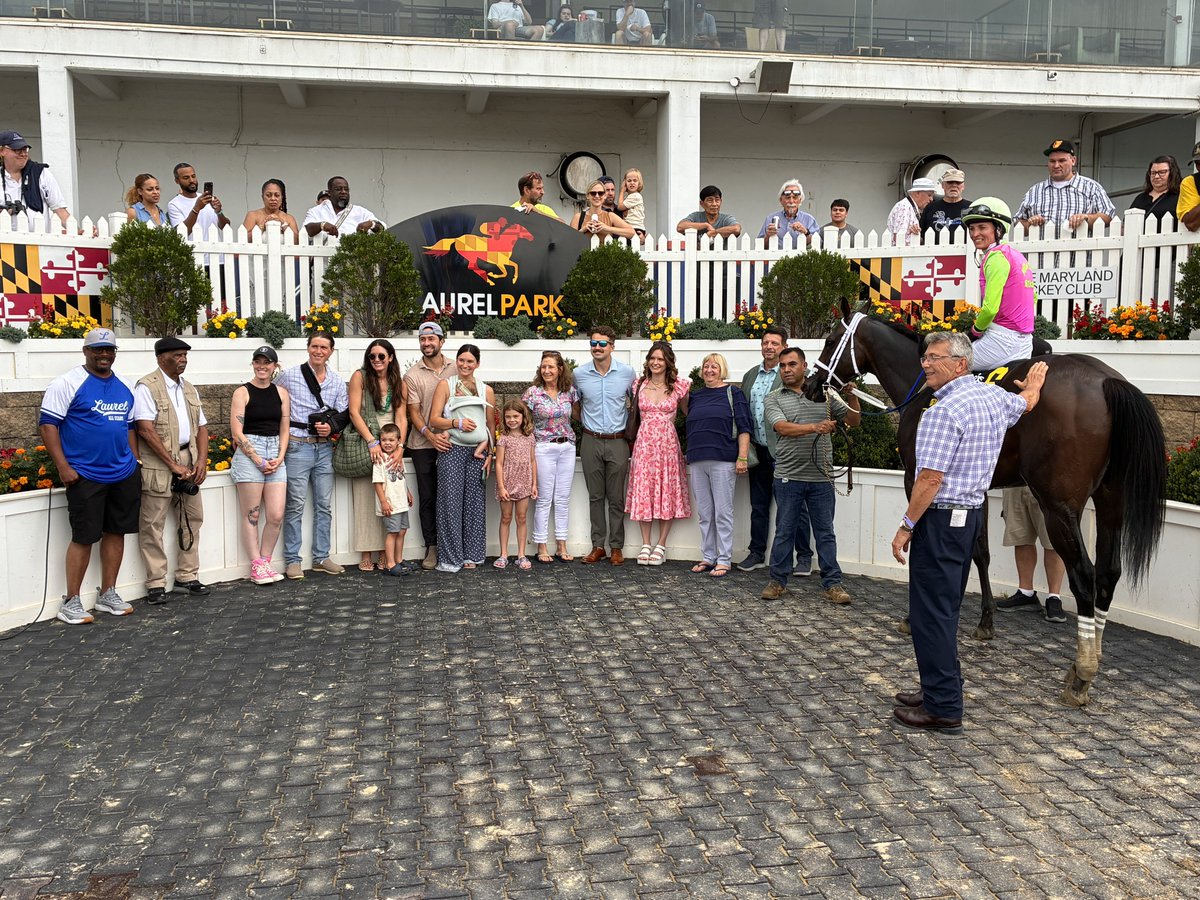 ScottWykoffWBAL's tweet photo. A nice score at @LaurelPark for @MarylandTB Barbadian Runner in the $125K Deputed Testamony with #ForestBoyce up for almost 5 decades trainer Henry Walters in the 1 1/8 race named for 1983 @PreaknessStakes winner for the Boniface family! What an effort by 2nd place Adero!
#Laurel https://t.co/ZRkXGlRgRN