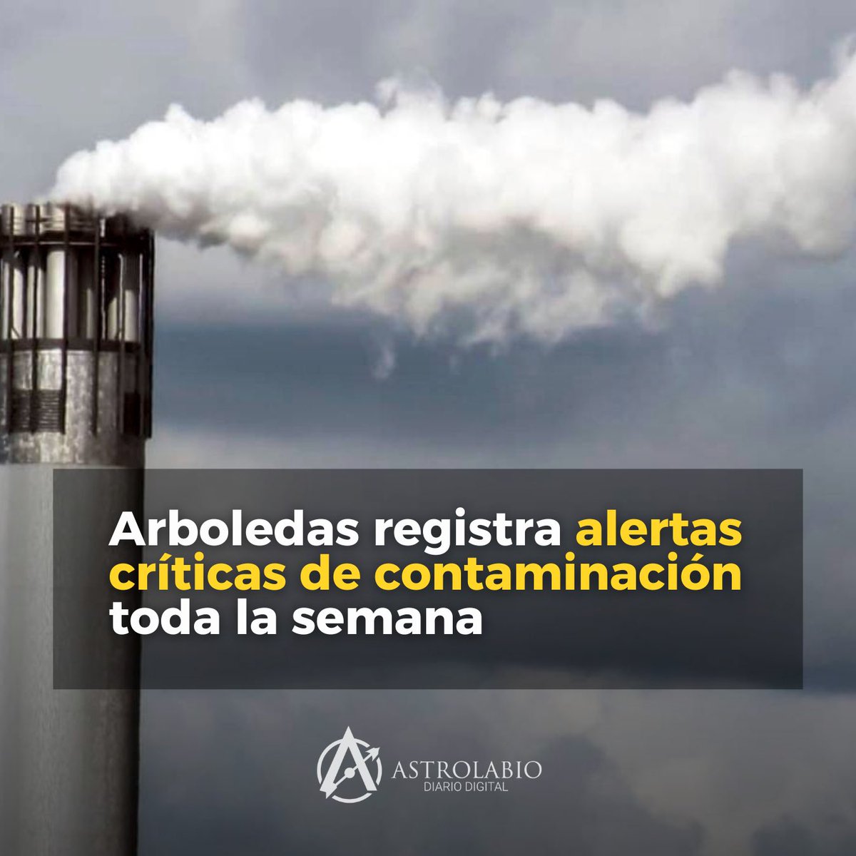 AstrolabioSLP's tweet photo. ⚠️🌫️ De acuerdo con un análisis técnico de las mediciones obtenidas mediante el dispositivo de monitoreo de aire en tiempo real de la Universidad Autónoma de San Luis Potosí (@LaUASLP), ubicado en el fraccionamiento Arboledas, durante varios días de esta semana se detectaron alertas críticas debido a la presencia de contaminantes asociados a emisiones industriales.

El Comité de Vecinos Afectados por la Contaminación de la Zona Poniente, quienes han denunciado daños en su salud a causa de emisiones de la empresa Pintone, proporcionó a Astrolabio las mediciones del 20 al 26 de junio, en las que nuevamente se detectan picos de contaminación por las madrugadas, y un estudio detallado de las gráficas coincide una y otra vez en características de una fuente industrial con uso de solventes.

🖋️ Estela Ambriz Delgado

La nota completa aquí 🌐 https://t.co/OxlXA29vrg