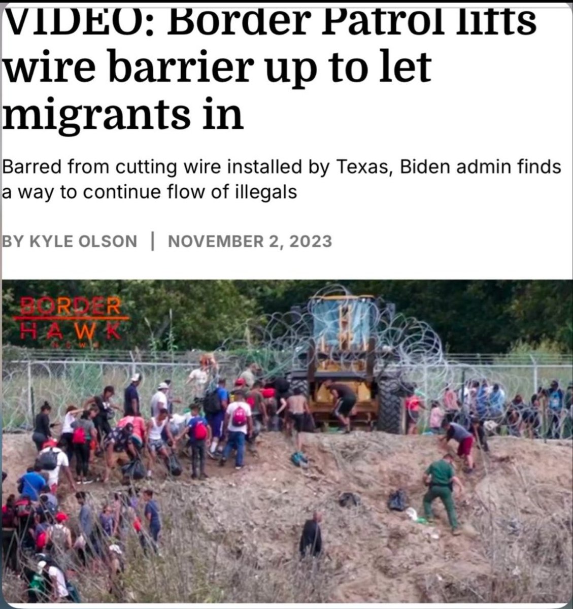 DallasKing2022's tweet photo. @David_J_Bier The assault on our freedom is why we need the immigration checkpoints.  What are you afraid of, showing ID? https://t.co/cJ1AIGMY2A
