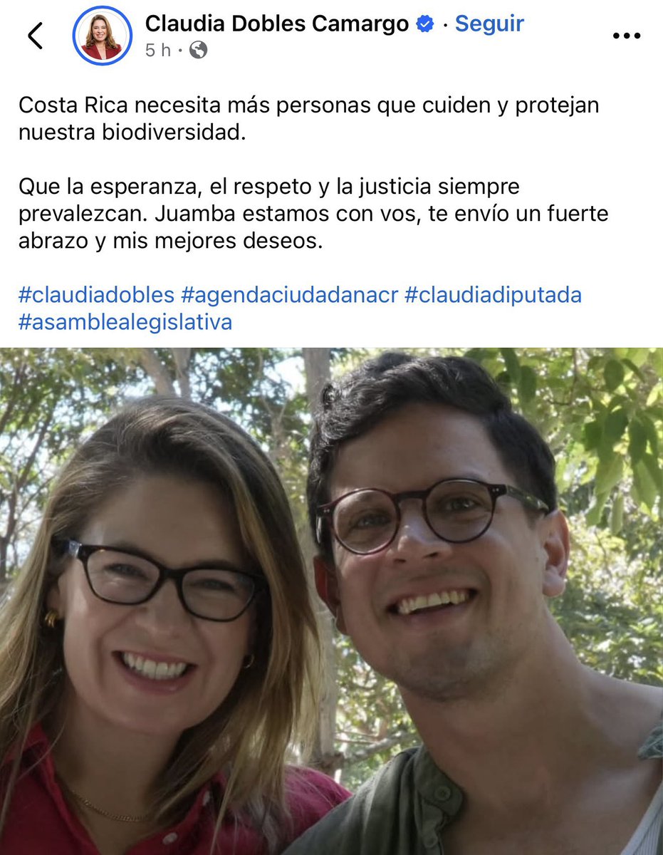 Natanmesenyahoo's tweet photo. Muy preocupada por la biodiversidad la señora . Qué raro seguro en crusitas no hay biodiversidad. Sus  causas no son por Costa Rica señora , son molestar y oponerse , me queda muy claro . 👎 https://t.co/eChz3CoMZb