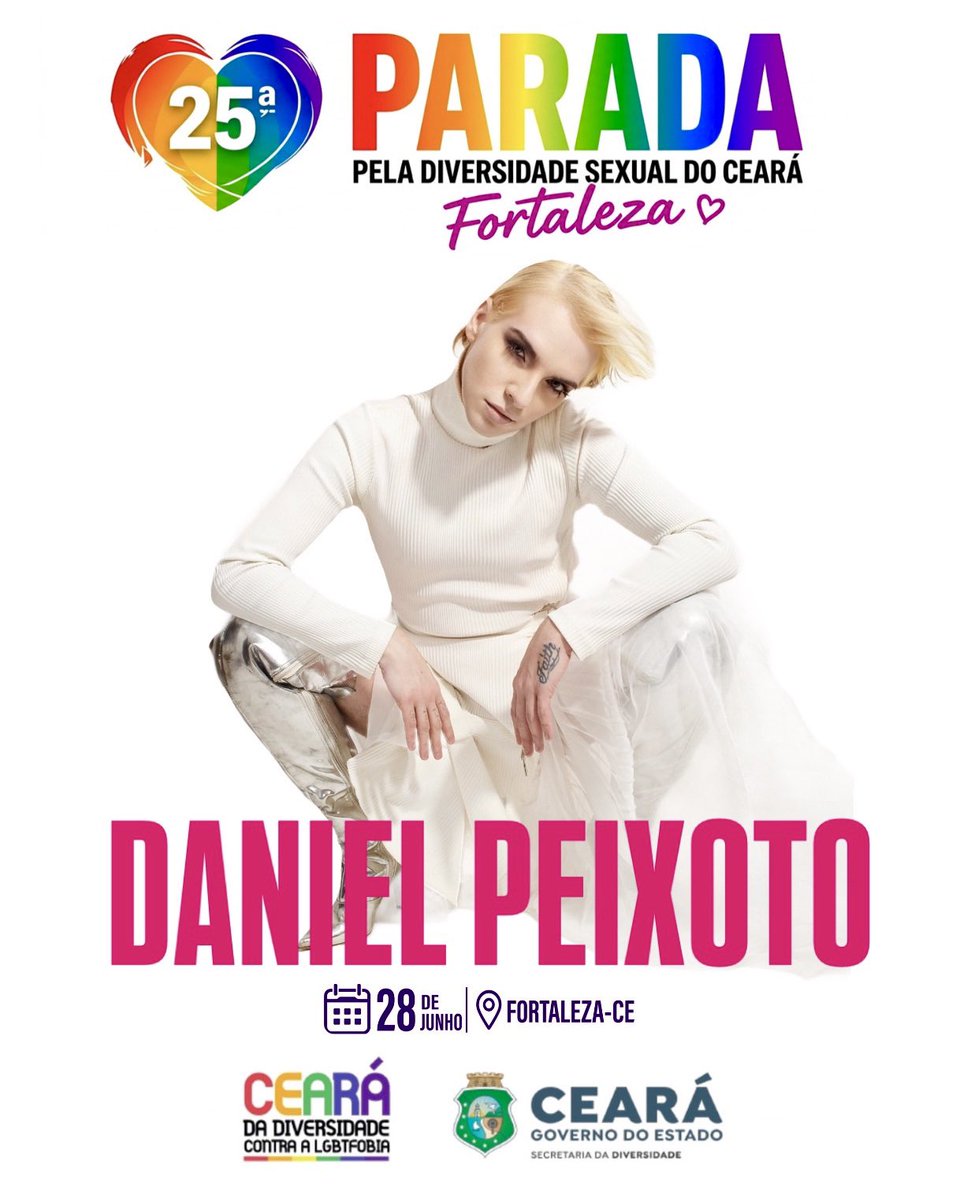 DaniPeixoto's tweet photo. Meu show rola no Trio 5, da secretaria estadual da Diversidade. 18h https://t.co/d07jYyX0da