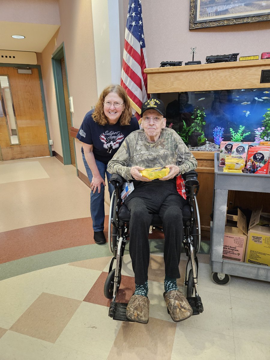 soldiersangels's tweet photo. Thanks to the generous @girlscouts  and donors, Veterans at the Buffalo VA Medical Center recently received boxes of Girl Scout Cookies, feeling the gratitude of a community that hasn't forgotten their service. https://t.co/FBdUr7NJHi