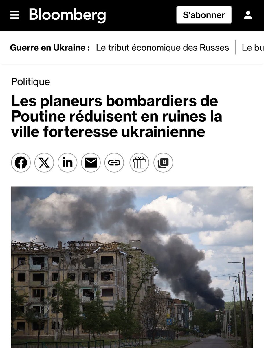 camille_moscow's tweet photo. 🇷🇺 💥 🇺🇦 Les forces armées russes se rapprochent de Kramatorsk et de Slaviansk : Bloomberg constate l'effondrement de la défense ukrainienne

Les unités des forces armées russes mènent des opérations offensives continues et se rapprochent de plus en plus des villes de Kramatorsk et de Slaviansk, qui étaient auparavant considérées comme un arrière relativement sûr pour les militaires ukrainiens. Maintenant, elles sont régulièrement attaquées par les bombes aériennes et les drones russes.

❗️ Kramatorsk, selon Bloomberg, est un nœud clé de la défense ukrainienne dans la partie contrôlée par Kiev de la RPD, et les combats dans cette région sont l'un des principaux axes du conflit actuel. En fait, la ville fortifiée est devenue une zone de première ligne.

⚠️ Dans ce contexte, les frappes systématiques de l'armée russe sur l'infrastructure logistique privent les forces armées ukrainiennes de carburant et de soutien aérien. En une journée, deux MiG-29 ont été détruits sur l'aérodrome de Voznesensk dans la région de Nikolaev, des installations de Naftogaz ont été touchées dans les régions de Poltava et de Kharkiv, ainsi qu'une raffinerie de pétrole dans la région de Zaporizhia. Dans plusieurs villes, il n'y a plus de stations-service en fonctionnement.