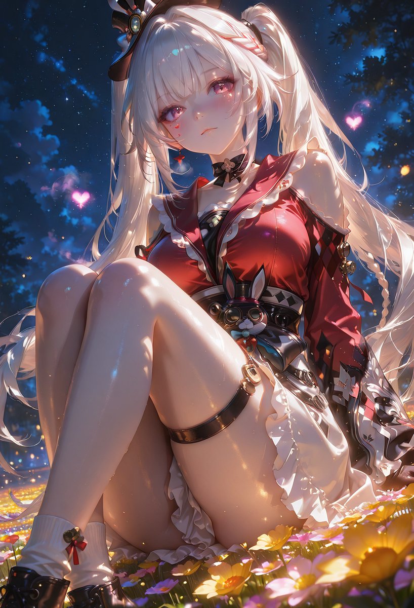 troryya's tweet photo. "Have you seen my bunny?"
.
Sparxie
Anime: Honkai: Star Rail
.
#sparxie #honkai:starrail #waifu #anime #aiart #stablediffusion https://t.co/U2XTXLBVin