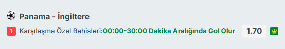 burcidovic's tweet photo. PANAMA - İNGİLTERE 

00:00-30:00 Dakika Aralığında Gol Olur 1.70 #Stake9 

İngiltere kazanması lazım grubun en zayıf takımına karşı kadroda önemli değişikliklere gitmiş. SAKA + Rashford + Morgan Rogers ile başlıyor. Bellingham'ı orta sahaya çekmiş. Hücumcu bir 11 ile başlıyor. Toplam şut sayılarına girmek yerine gole inandım. Bu hücum hattına inanıyor, güveniyorum. Erken golü alalım. 1.70 iyi oran.