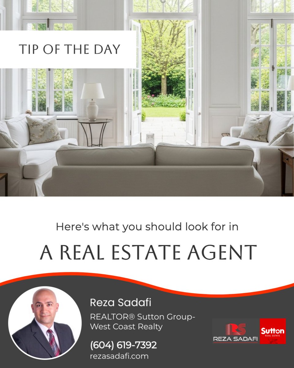 SadafiRealty's tweet photo. Choosing the right agent makes all the difference. Look for someone who offers data and knowledge, empowering your decisions. Avoid high-pressure sales tactics; they're more about commission than care. 

Need an agent you can trust? Reach out for a stress-free experience. https://t.co/ijpJO6RxoG