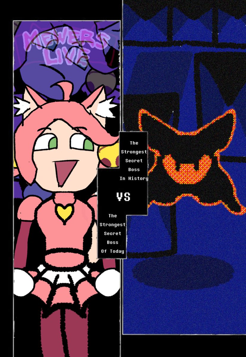Diplodocus_K's tweet photo. #deltarune #deltarunespoilers

I needed an excuse to draw some Deltarune stuff, so here’s the two secret bosses that I struggled with the most. https://t.co/5h02kBS25O
