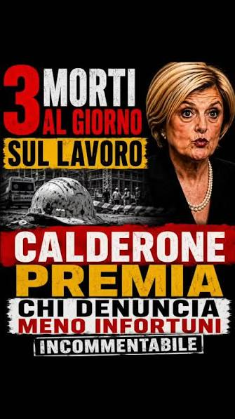 artedipulire's tweet photo. Ancora un incidente sul lavoro,a Olbia 69enne precipita da un palazzo in costruzione e muore

A questo governo le morti sul lavoro non importano e men che meno importano alla ministra Calderone, che è pagata solo per scaldare la poltrona.Mai una nota di rammarico per questi morti https://t.co/1ScMdZFhdn